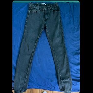 Black wash Zara jeans, US size 32